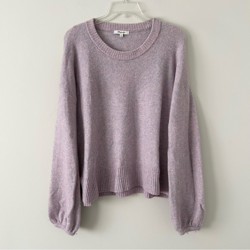 Madewell Payton Pullover Sweater in Coziest Yarn